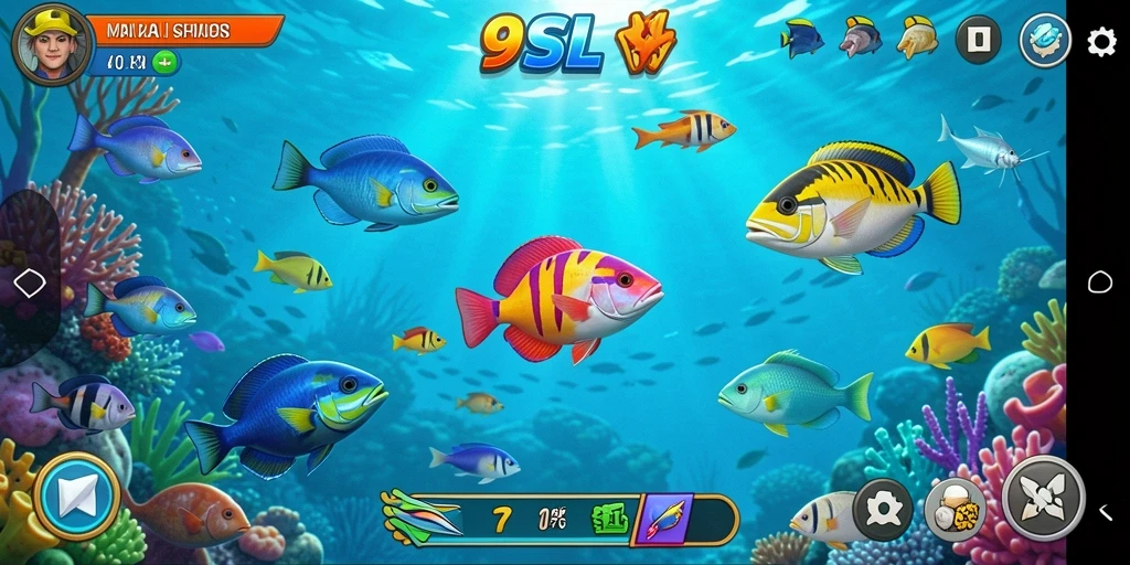 Tangkapan layar gameplay Tembak Ikan yang menarik di 9SL.