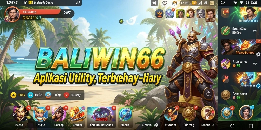 Tampilan antarmuka BALIWIN66 yang sederhana dan efektif.