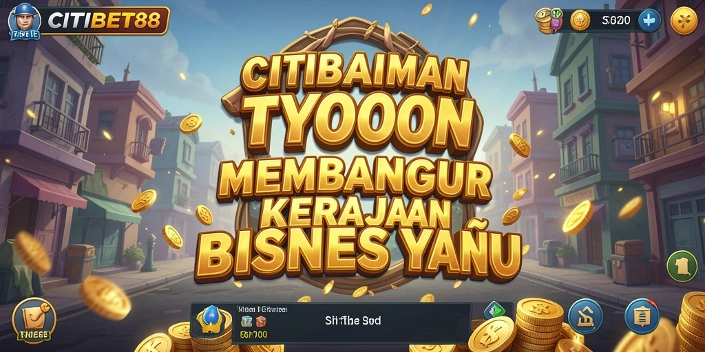 Tampilan menarik dan gameplay seru dari CITIBET88 Tycoon.