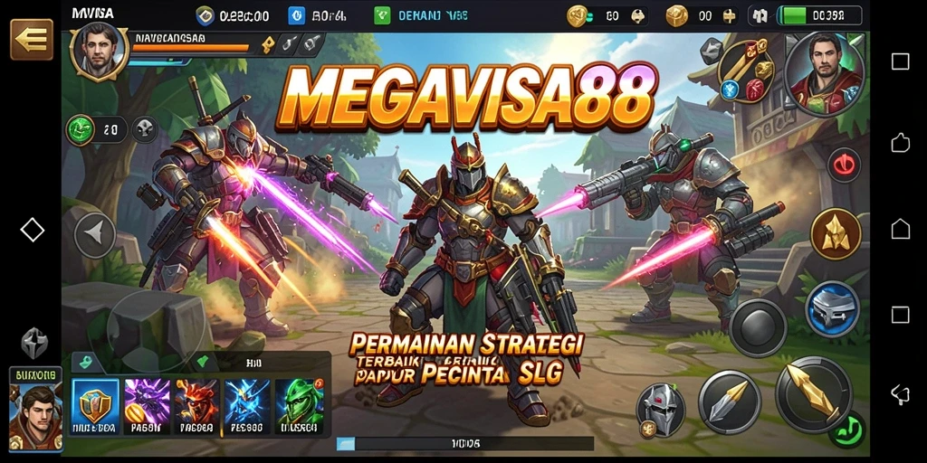 Tampilan gameplay seru dari MEGAVISA88 yang penuh strategi.