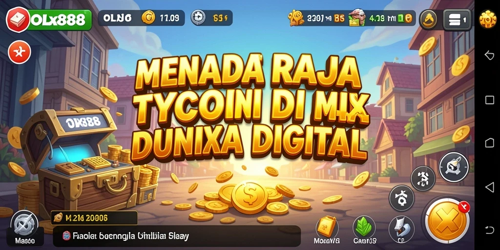 Screenshot OLX888 menampilkan antarmuka gameplay yang vibrant.