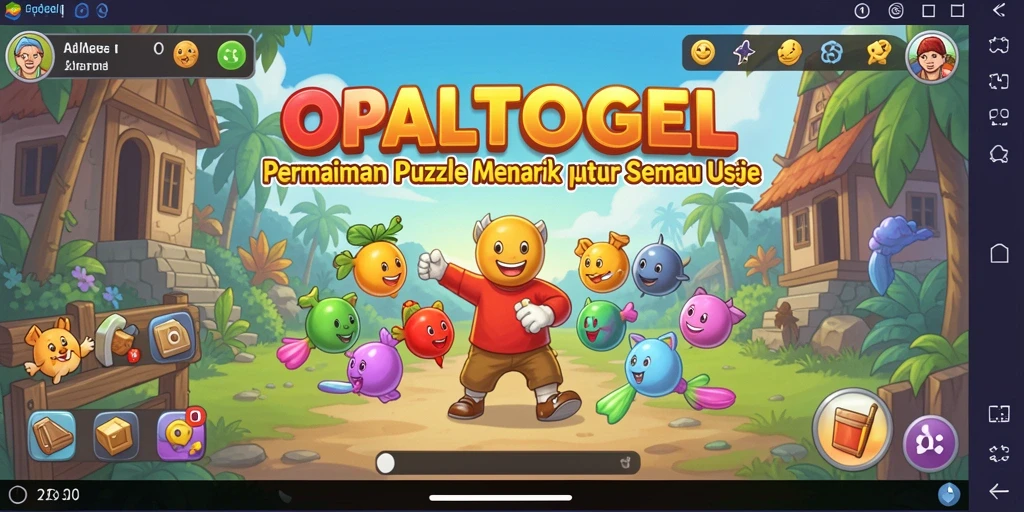 Tampilan gameplay OPALTOGEL yang seru dan penuh teka-teki.