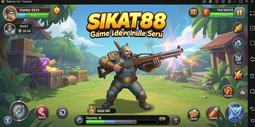 Tampilan gameplay SIKAT88 yang menarik dan interaktif.