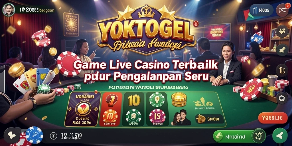 Tampilan gameplay seru dan interaktif di YOKTOGEL.
